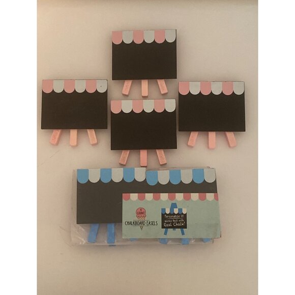 Party Supplies Ice Cream Truck Candy Scoop Napkin Pinwheel Blackboard Birthday - Picture 16 of 16